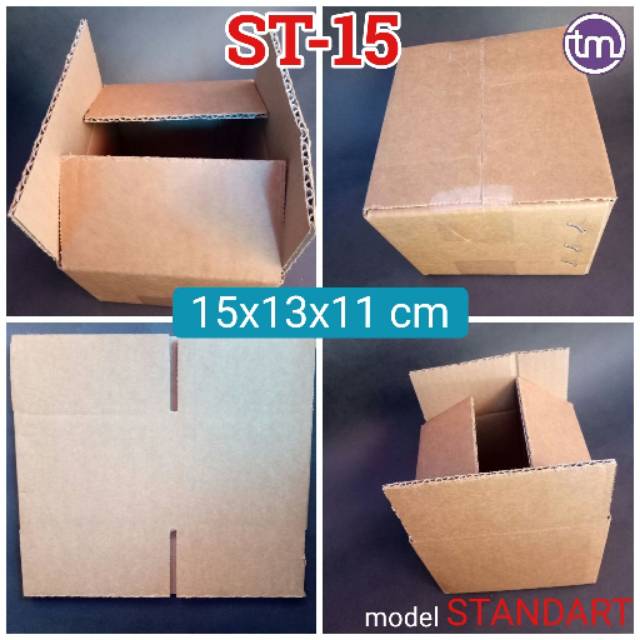 

KOTAK ST-15 KARDUS COKLAT DUS BOX POLOS STANDART PACKING AKSESORIS