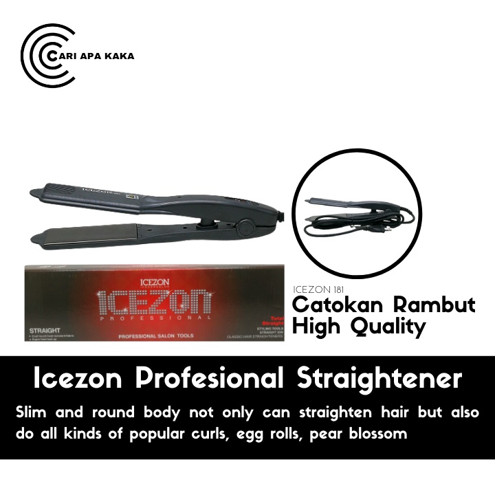 Catokan Rambut 2 in 1 alat catok rambut lurus dan keriting