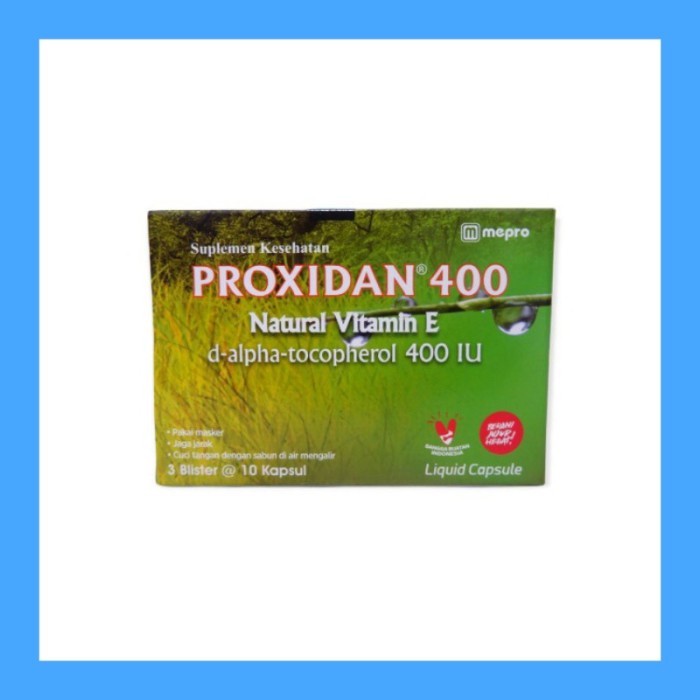 Proxidan 400 Mencerahkan Kulit - Vitamin E 400 IU