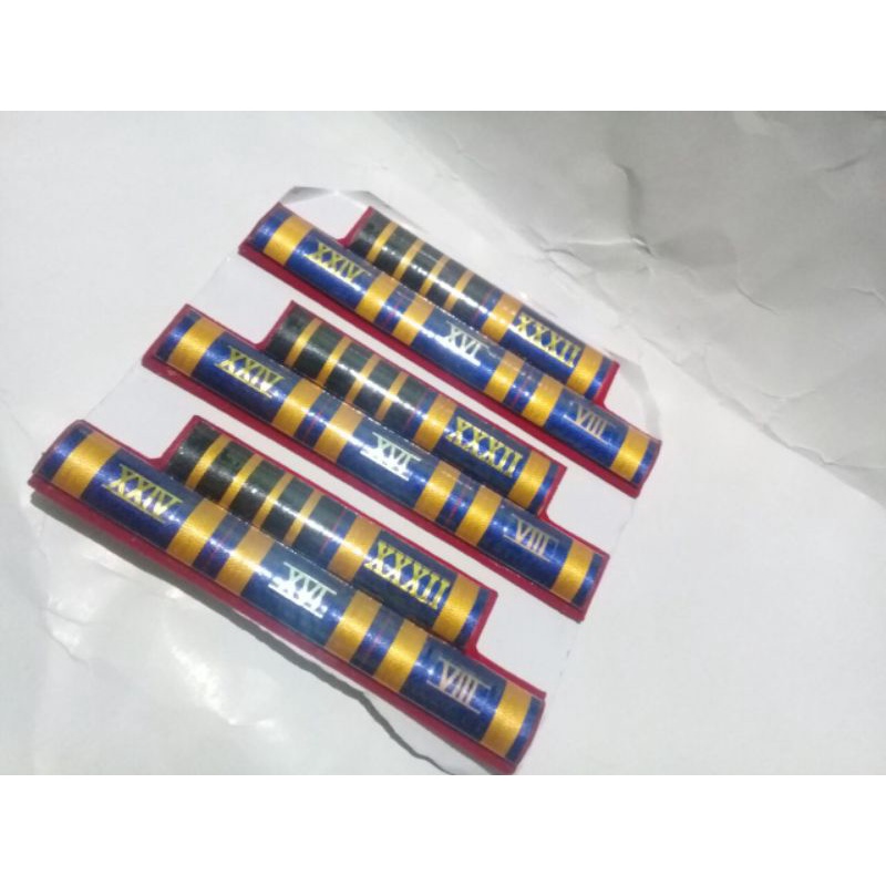 

Pita Jasa Polisi 8 16 24 32 Nalaria | Satya Lencana PDH Polisi 8 16 24 32 Nalaria Cembung | Pita Jasa Polisi 8 16 24 32 Nalaria paku