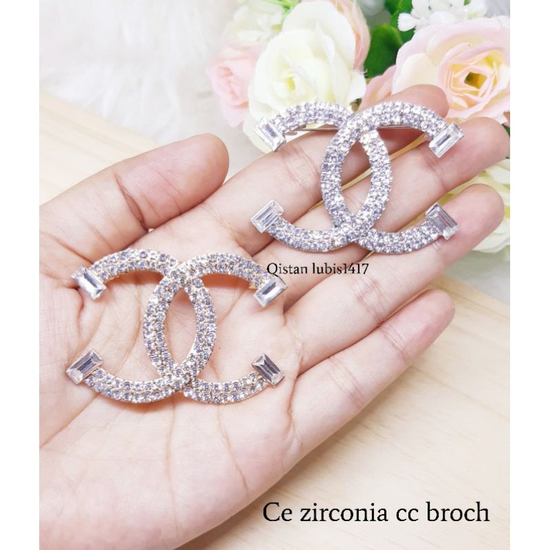 ce zirconia broch