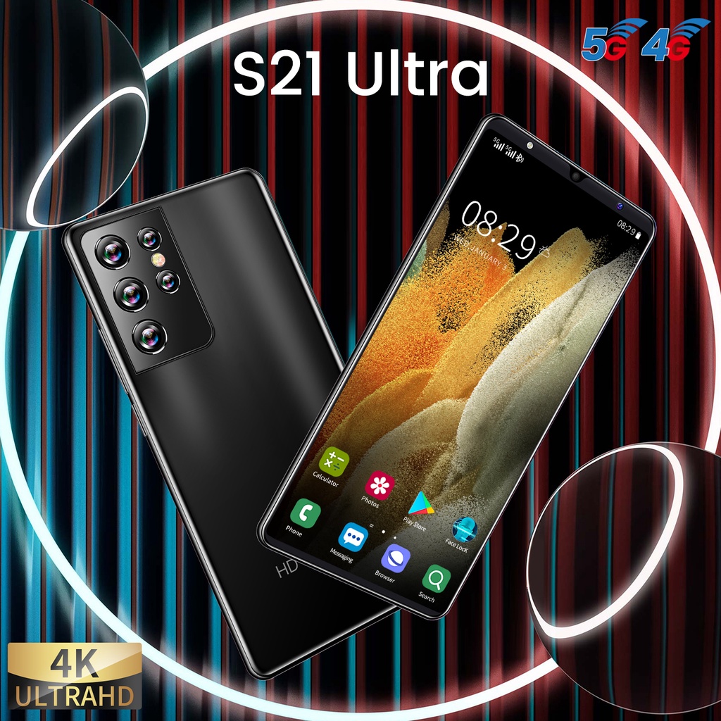 【Terbaru 2021 hp promo】 Galaxy S21 Ultra ram6+128GB hp Fingerprint Garansi Resmi Gratis hp murah Ongkir hp android 5g murah joystick  hp androit PROMO CUCI GUDANG 2021 !!!! hadiah Natal COD-3