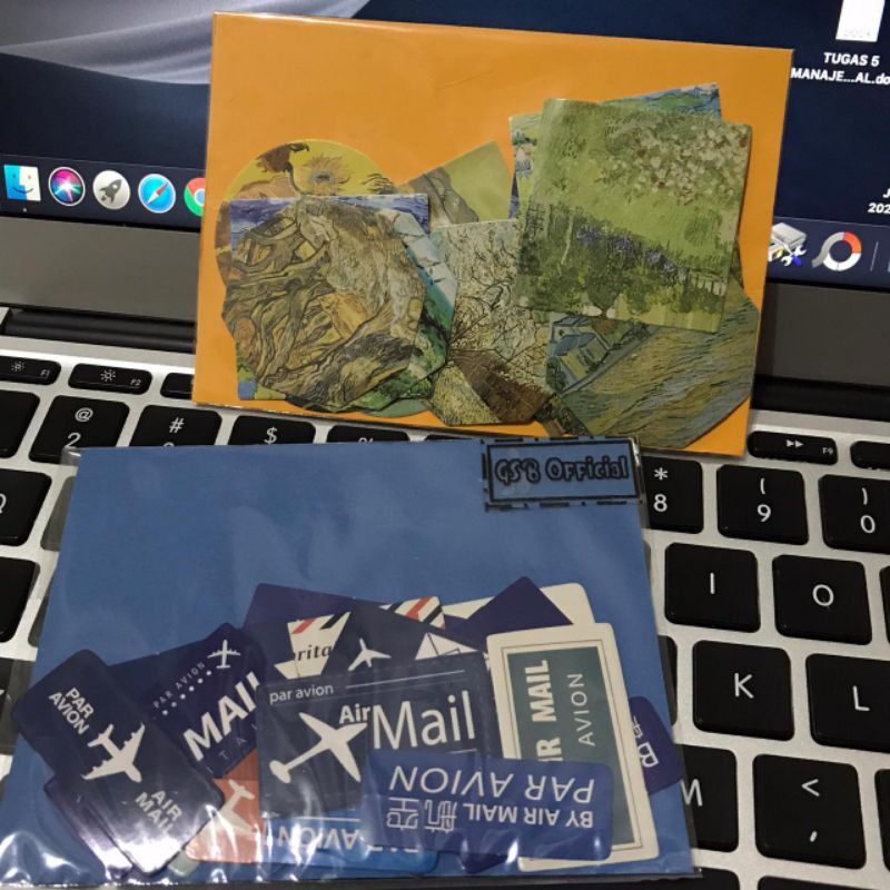 

[GSB OFFICIAL] Sticker Pack untuk Journal atau Scrapbook Stiker HP Laptop Dinding Stiker Lemari