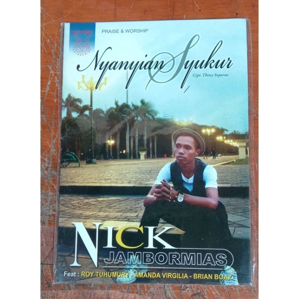 Kaset Vcd Original lagu Rohani Nyanyian syukur Nick jambormias
