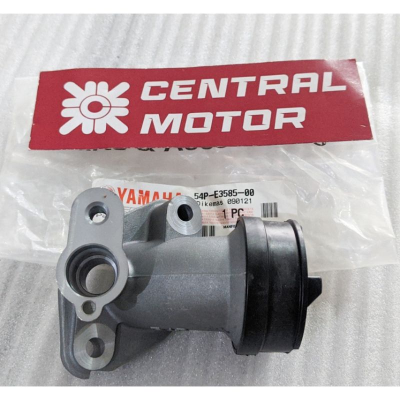 MANIFOLD MANIPOL MANIPUL INTEK INTAKE KARBU KARBURATOR MIO J SOUL GT FINO XRIDE 115 ORIGINAL YAMAHA 