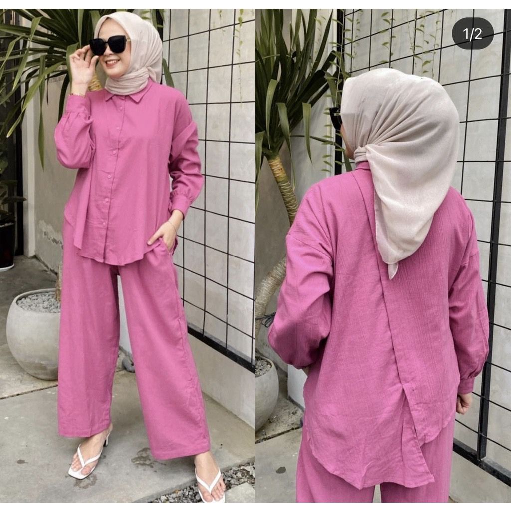 1KG MUAT 3PCS | TYA DAILY SETELAN ATASAN NELKA RAYON PREMIUM HITS OOTD SELEBGRAM FASHION TERKINI WANITA MUDA