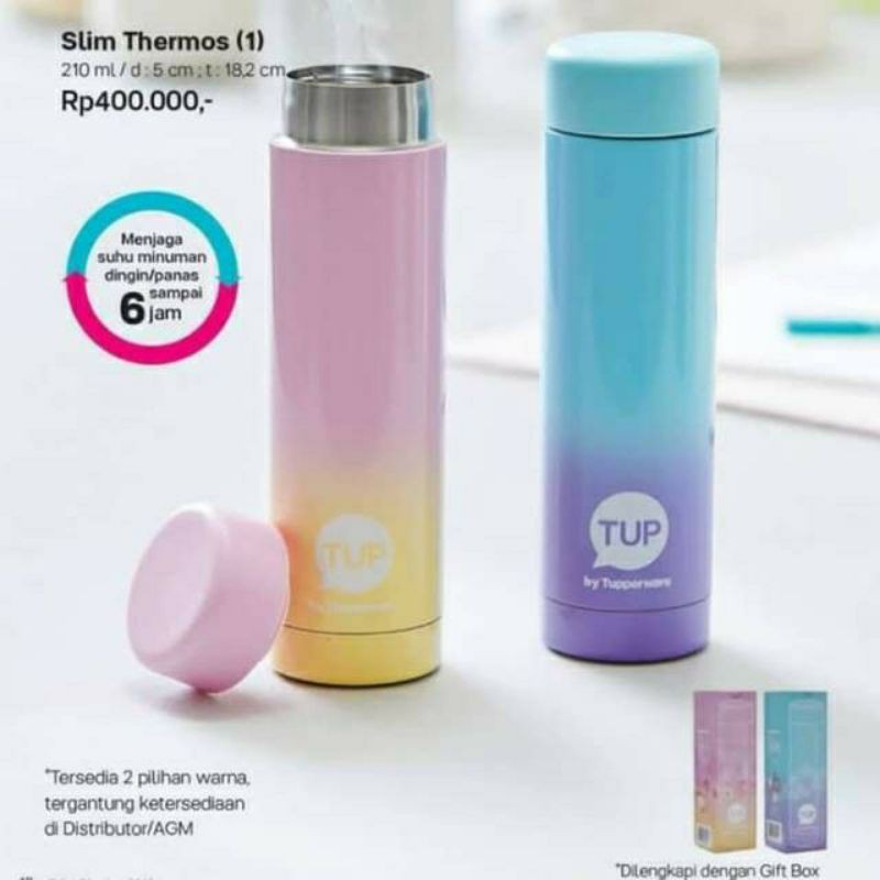 Slim Termos Ecer #TUPPERWARE#ORI