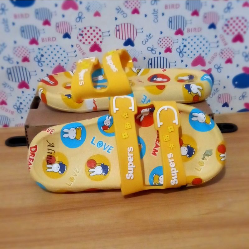 sandal anak cewek/sandal selop anak cewek lucu