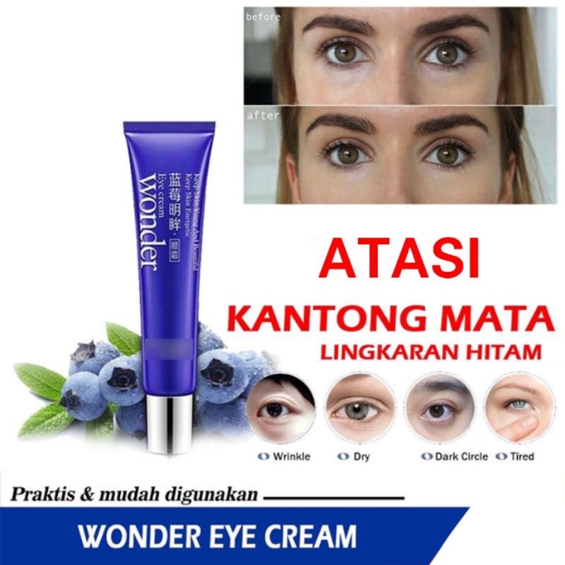 BIOAQUA EYE CREAM/ WONDER EYE CREAM BIOAQUA 20 G/ KRIM KANTONG MATA