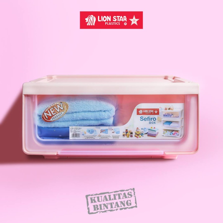 Tempat Pakaian Laci Penyimpanan Sefiro Box CA 8 Lion Star