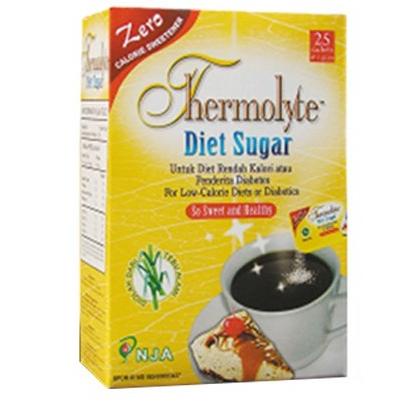 

Terlaris 0GJYS Thermolyte Sweetener - Box isi 25 Sachet @ 1 Gram - Pemanis Pengganti Gula 90 Best