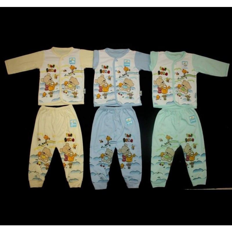 SETELAN PANJANG BABY LITTLE DUCK S 3-6 BULAN