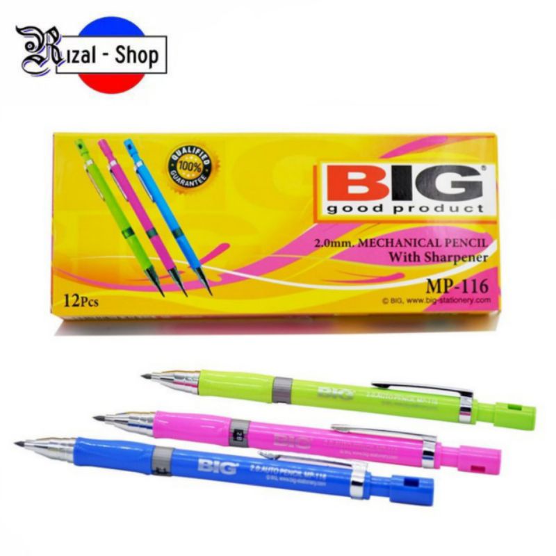 

Pensil Mekanik BIG 2.0 mm MP 116 - Ecer
