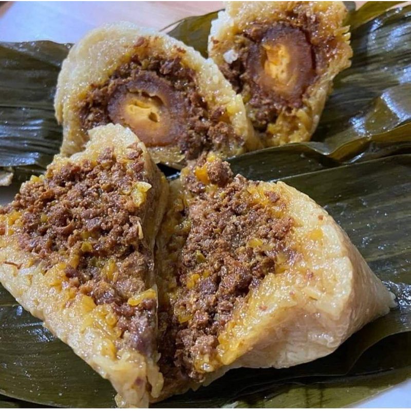 

Bakcang ketan babi telur