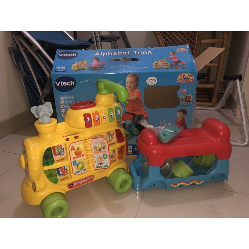 preloved Vtech alphabet train