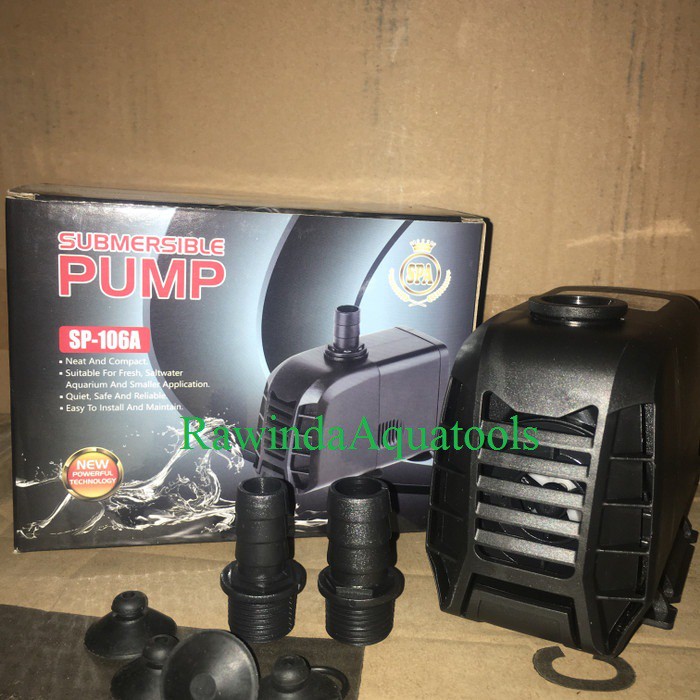 Submersible Pump SP-106A SPA Pompa Celup Aquarium Pompa Air Water Pump