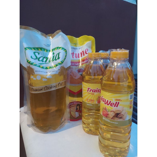 

Minyak Goreng Sania/ Fortune/ Sunco 1L