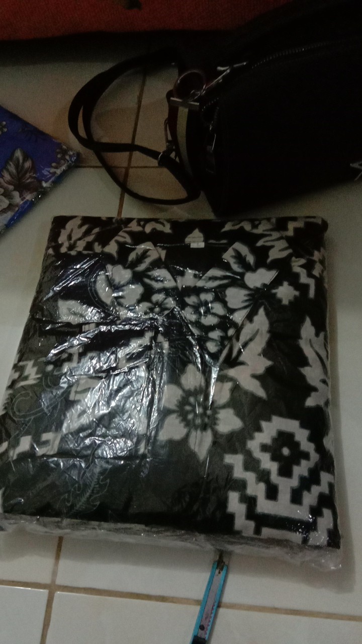 Zola_batik Batik Couple Gamis Brokat 2564 - Cinderella Cendrawasih #3