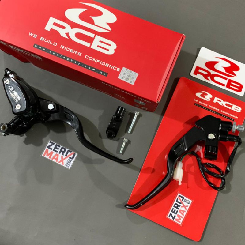 Master Rem Handle Rem RCB Racing Boy E2 14mm Oval Honda All New Scoopy Beat Street Beat POP Beat FI 