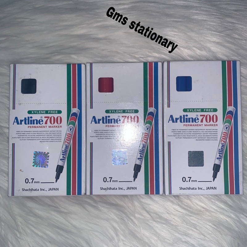 

1pcs SPIDOL ARTLINE 700 permanent marker 0,7mm hitam,merah,biru