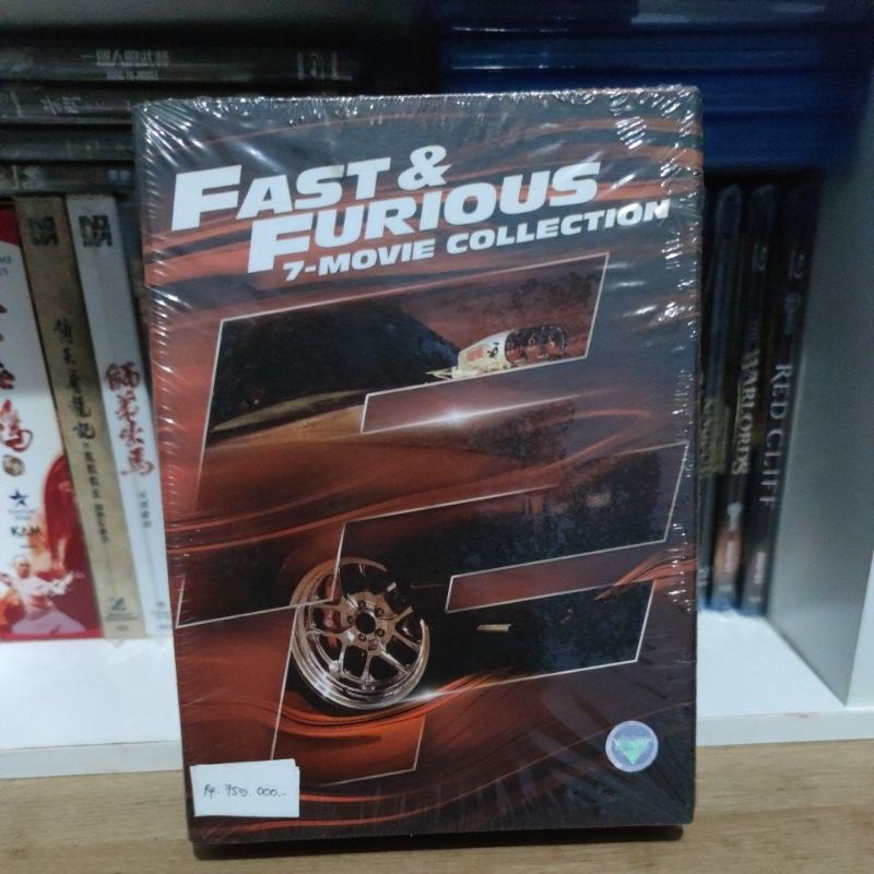 DVD FAST FURIOUS 7 MOVIES COLLECTION