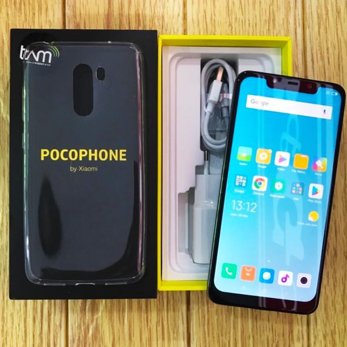 Second Xiaomi Pocophone F1 Tam Ram 6 128 Fullset Mulus Garansi Resmi Ada Bonu Handphone Shopee Indonesia