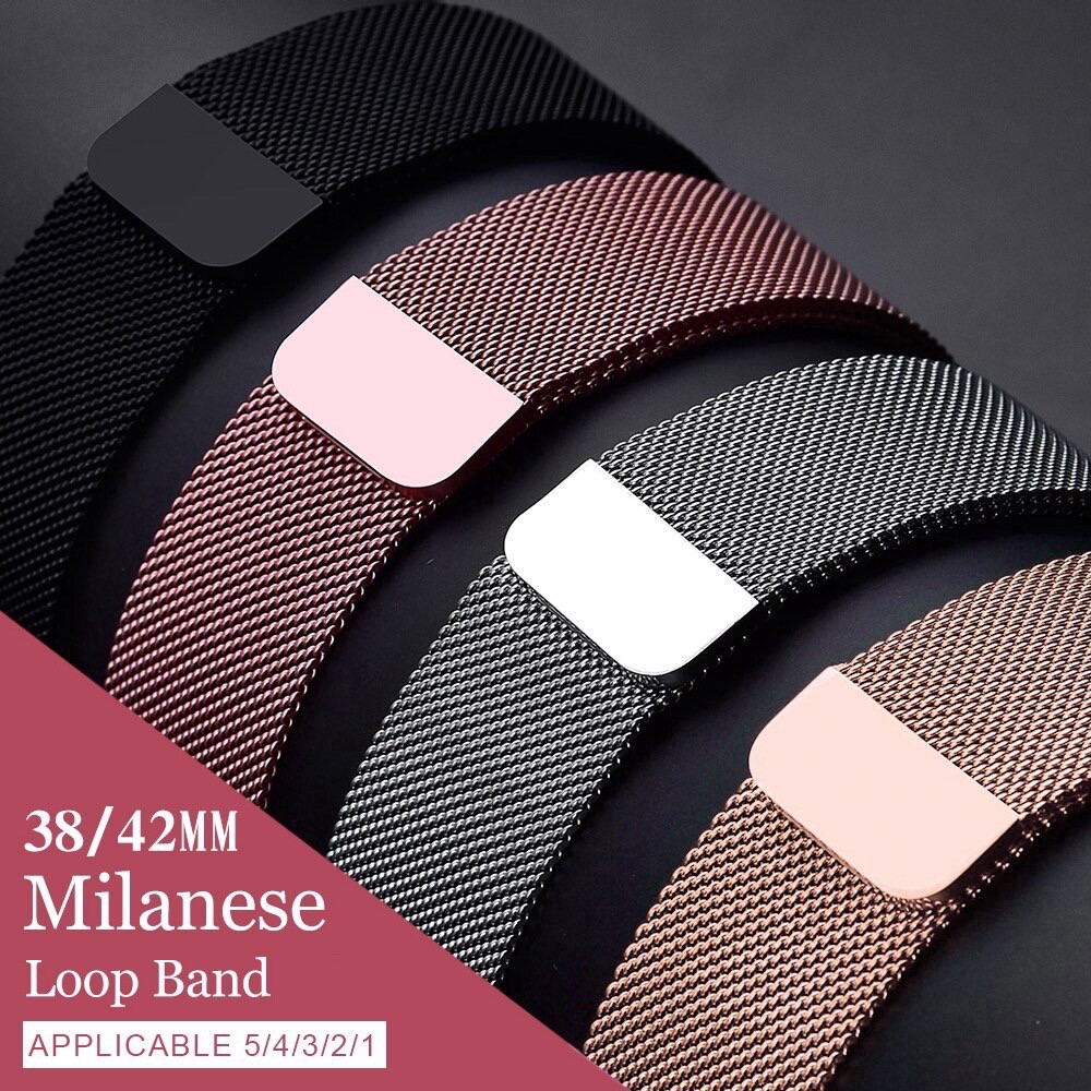 Milanese Loop 38mm/ 40mm / 42mm / 44mm Magnet Strap Band Stainless For Apple Watch Series1/2/3/4/5