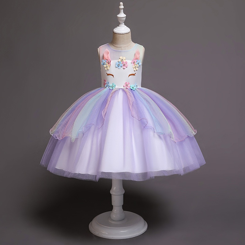 Grosir DRESS UNICORN ANAK / DRESS TUTU UNICORN / GAUN ULANG TAHUN PESTA UNICORN ANAK