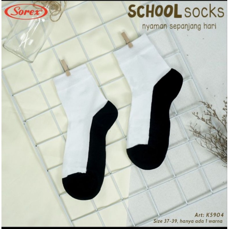 Kaos kaki anak sekolah pelajar Sorex K 5901 - 5902 - 5903 - 5904 - 5905