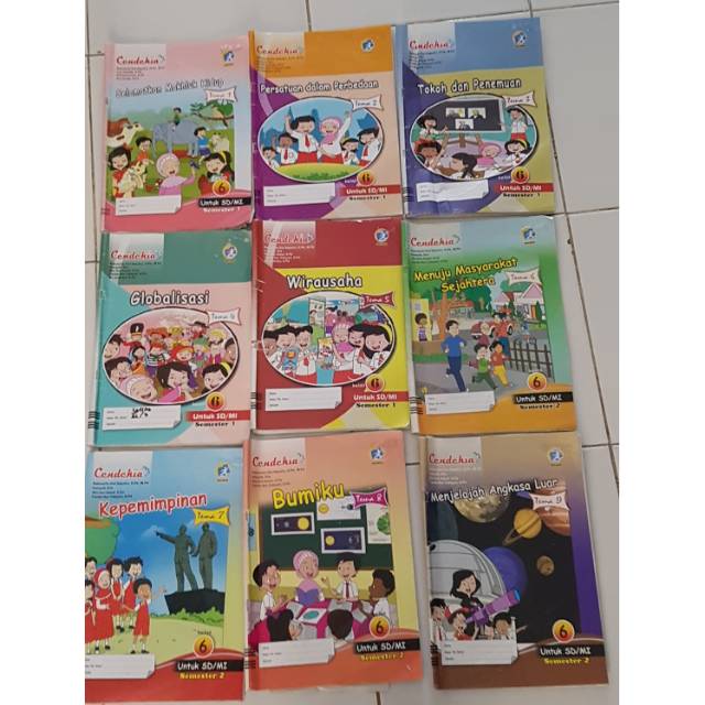 Buku LKS Tematik SD Kelas 6 Semester 2