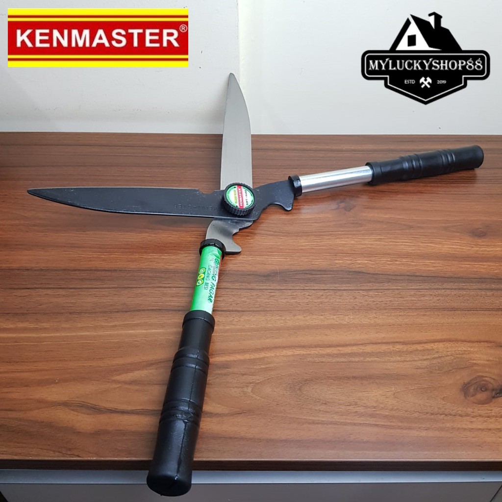 Kenmaster Gunting Pagar Rumput Gagang Besi Bisa Untuk Taman dan Kebun