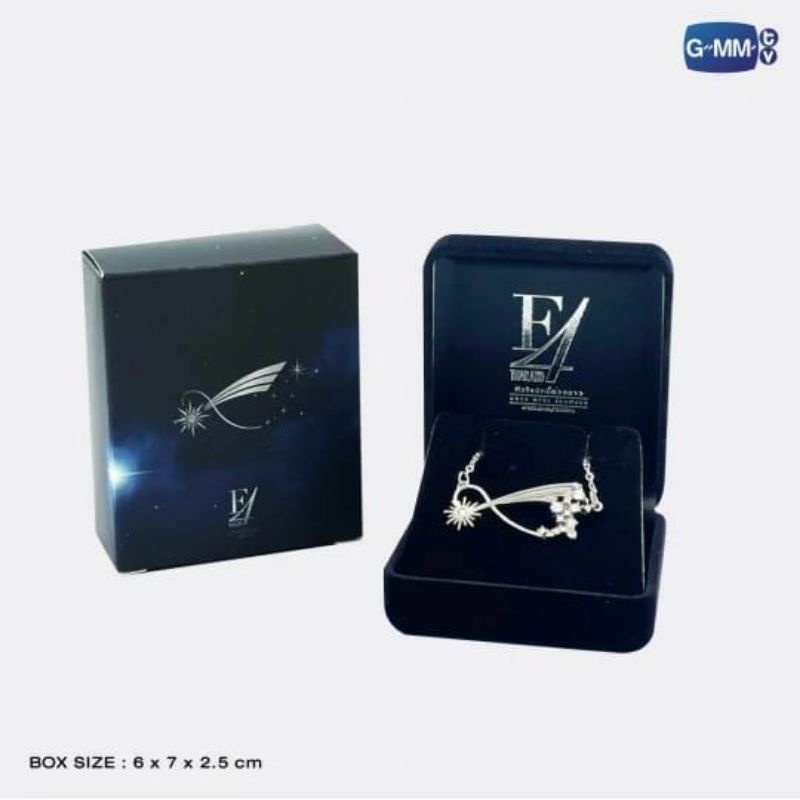 [BACA DESKRIPSI] METEOR NECKLACE F4 THAILAND LOVE HEART FOUR STARS