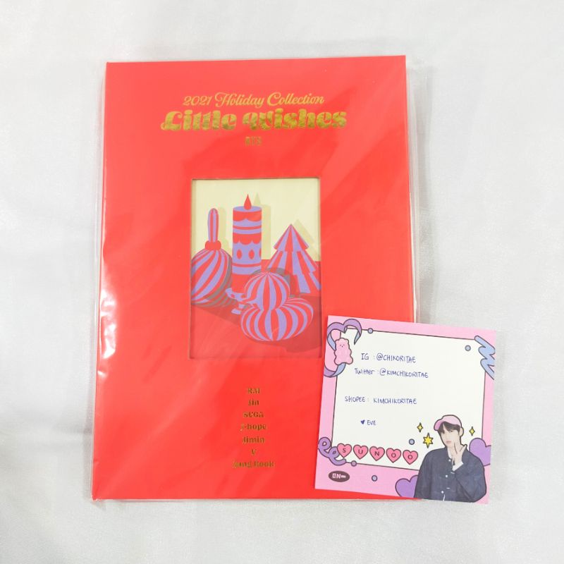 BTS HOLIDAY LITTLE WISHES PHOTOBOOK SEALED