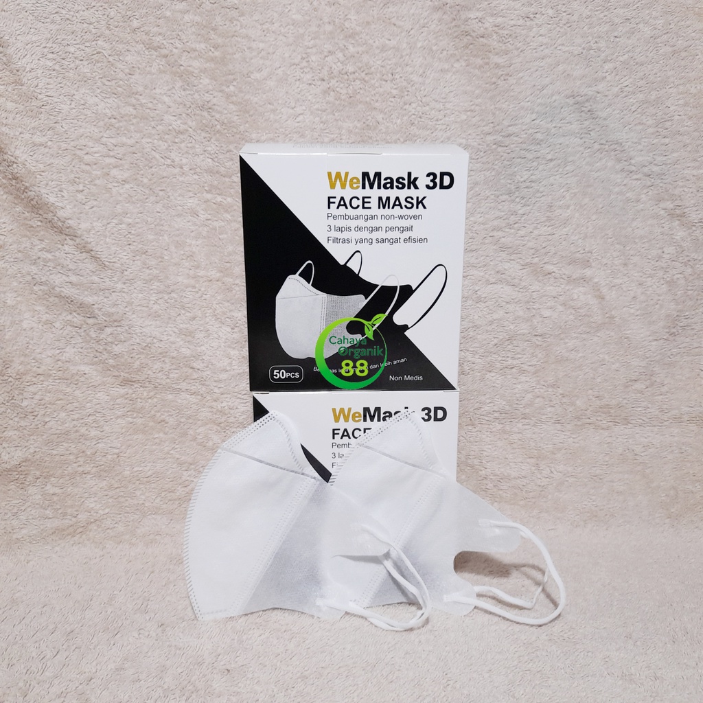 Masker Duckbil / Duckbill 3 Ply Face Mask 1 Box Isi 50 Pcs