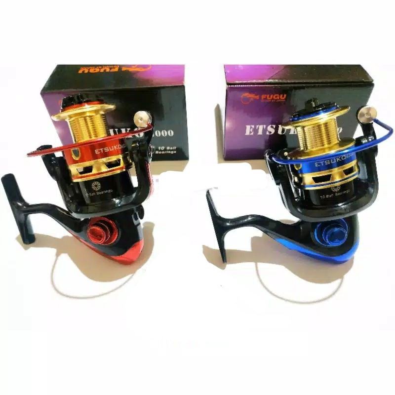 Reel Pancing Fugu Etsuko 10 BB 800 - 3000
