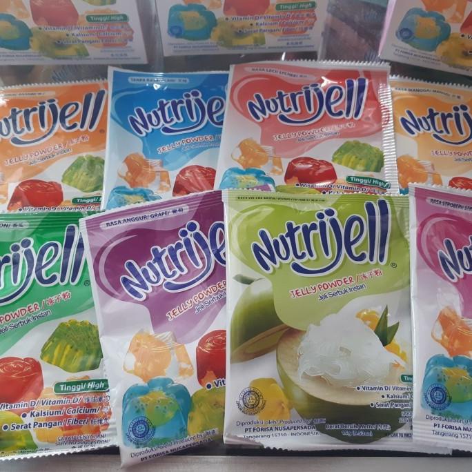 

Open DS] nutrijell jelly powder 15gr pak isi 12 pcs semua rasa kecuali coklat