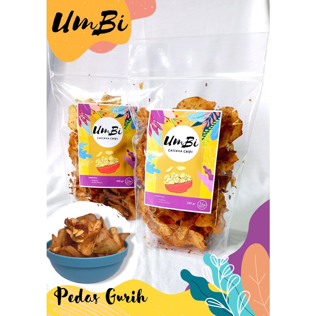 

Keripik Singkong Pedas Gurih (Tradisional Rumahan) Gurih Renyah Tanpa Bahan Pengawet - 100 gram