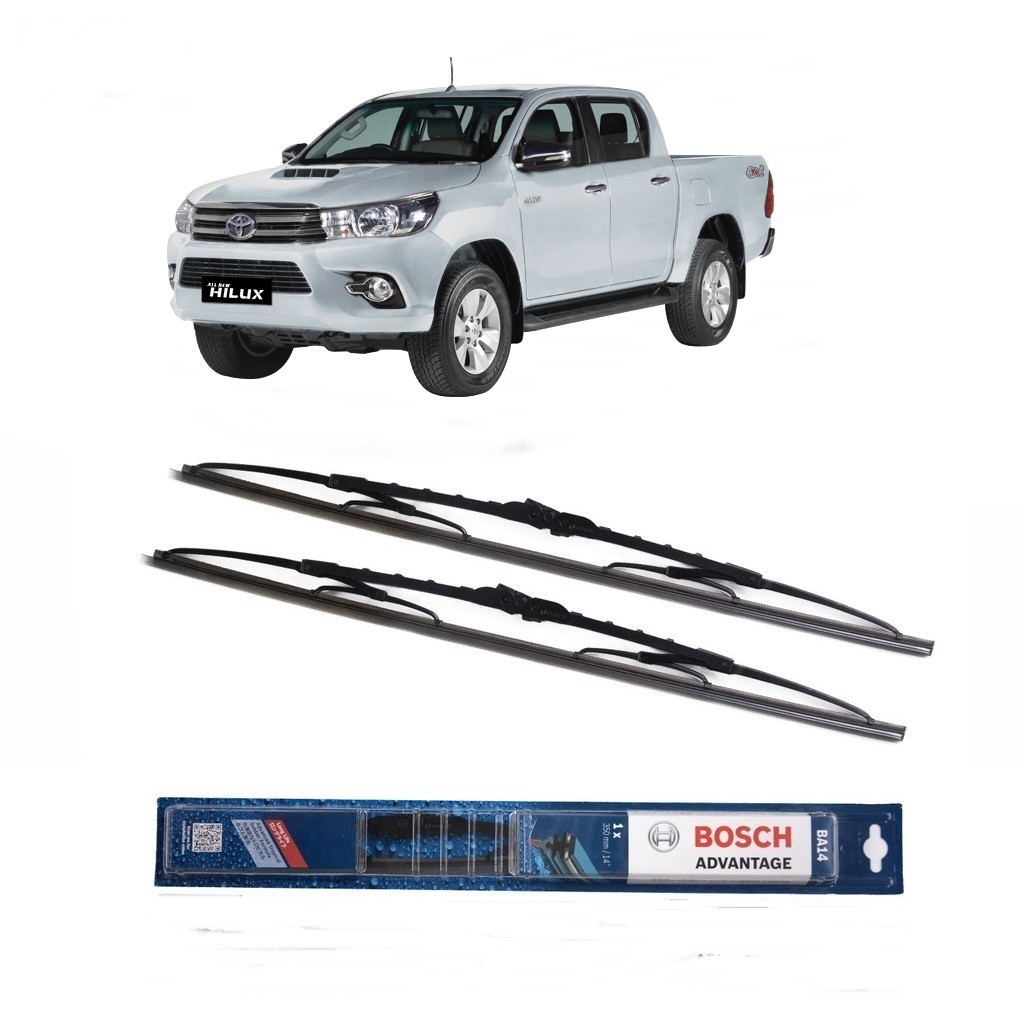 Bosch Wiper Toyota New Hilux Frame Besi - 2 buah/Set 18-18