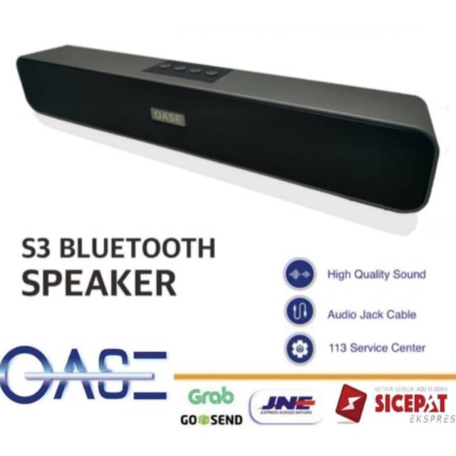 SPEAKER BLUETOOTH OASE S3 ORIGINAL OPPO GARANSI 1 TAHUN