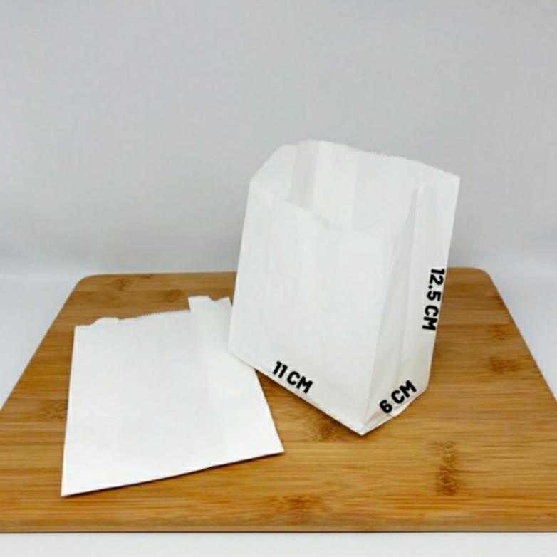 

Paper Bag Kecil / Kantong Kertas Food Grade Untuk Makanan Dan Souvenir