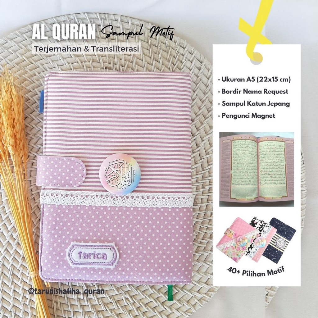 Jual AL QURAN SAMPUL A5 TERJEMAH TRANSLITERASI PER AYAT ALQURAN SAMPUL