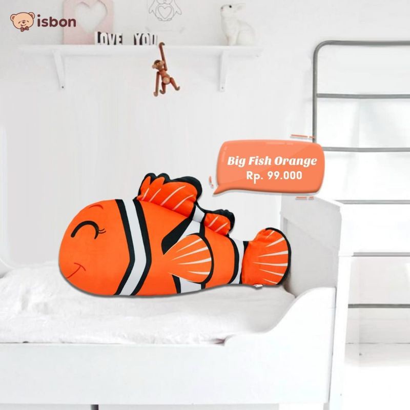 istana boneka / boneka isbon / boneka istana boneka / boneka fish / boneka ikan nemo