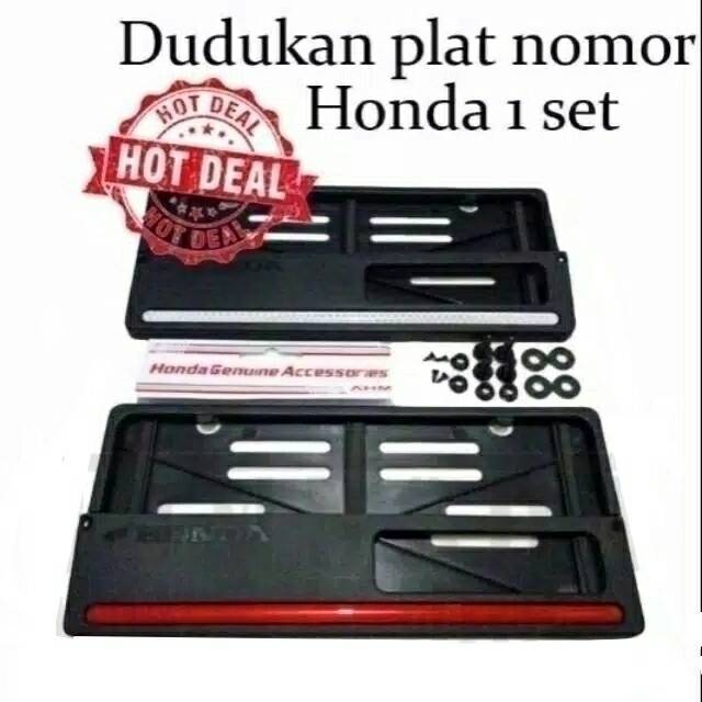 Dudukan Plat Nomor Motor Honda 1 Set