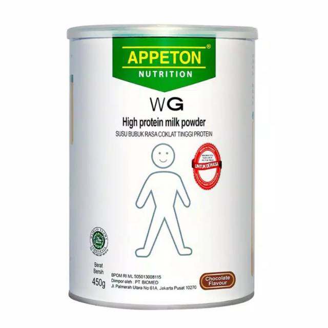 

Appeton Weight Gain Rasa Coklat/Vanilla 450gr - penambah berat badan