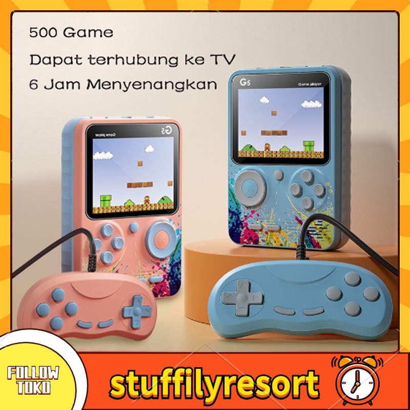 COD/Portable Game Player/Classic 500 Games Gameboy G5  nitendo Console /mappy mario3 Connect to TV or Gamepad 1000mAh  1 Player/2 Player