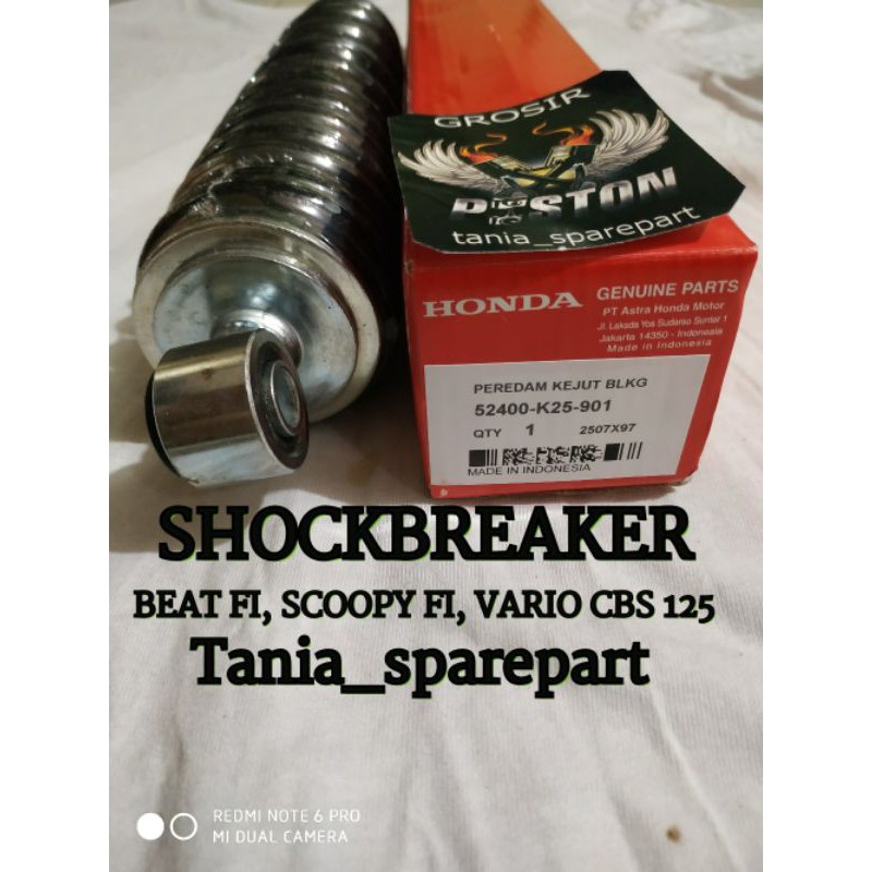 SHOCKBREAKER SHOCK BREAKER BELAKANG HONDA MOTOR BEAT FI, SCOOPY FI, VARIO CBS 125 (K25)