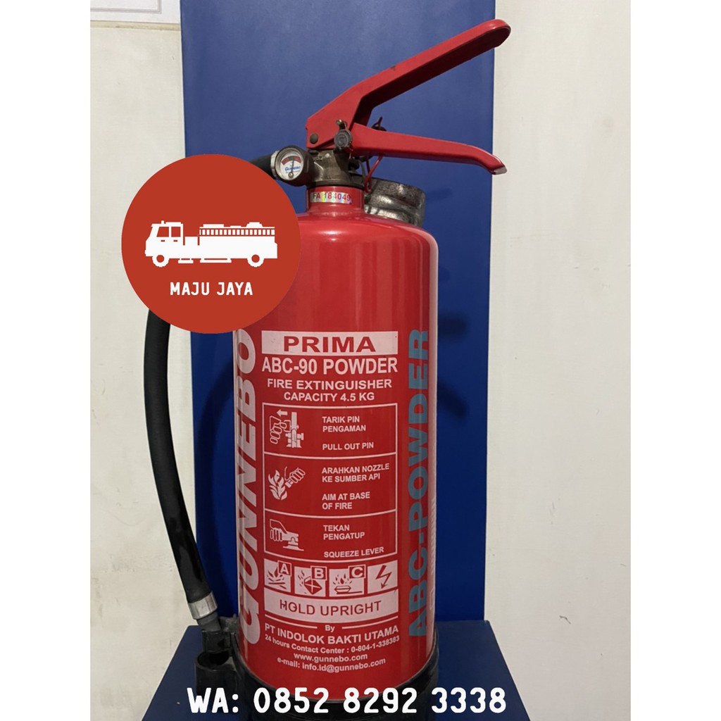 Jual APAR Fire Extinguisher Gunnebo ABC-90 Powder 4,5 Kg [9B15-FEX-01 ...