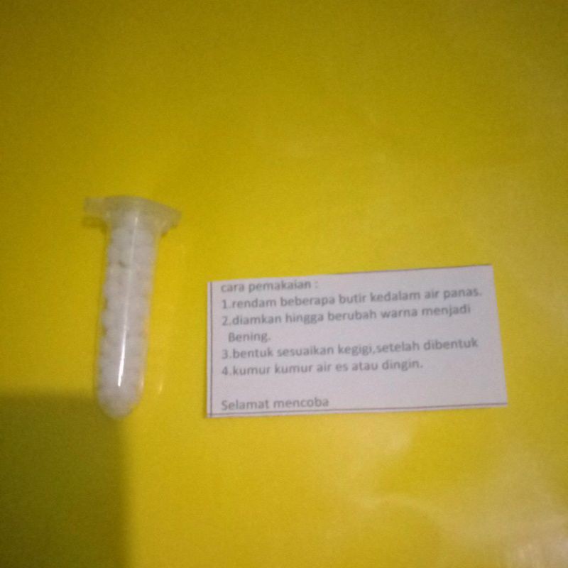 tempthooth/tambalan gigi sementara