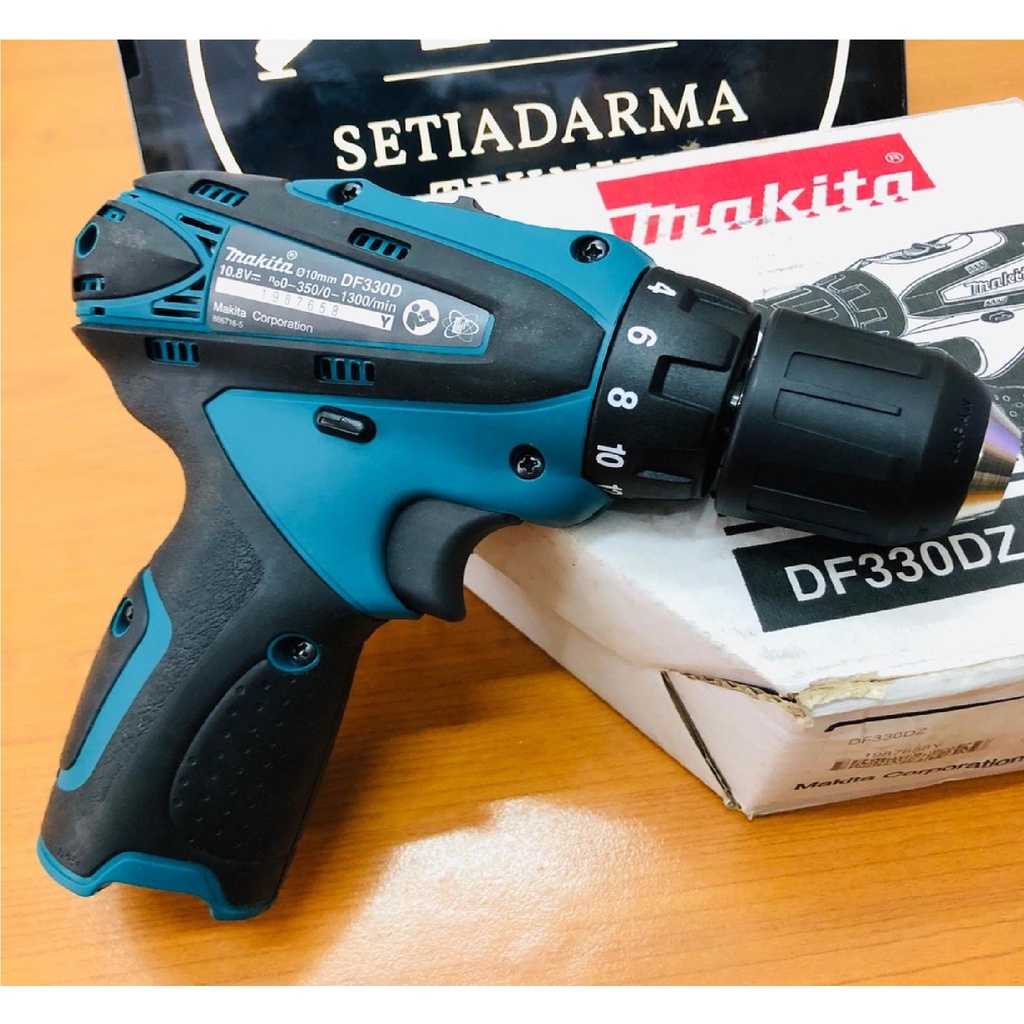 MESIN BOR CORDLESS DRILL MAKITA DF330DZ (UNIT ONLY)