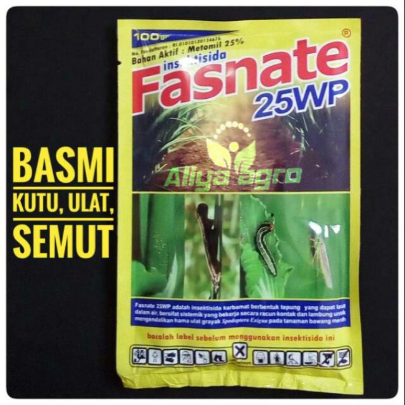 obat pertanian fasnet 25 wp pembasmi hama ulat & semut